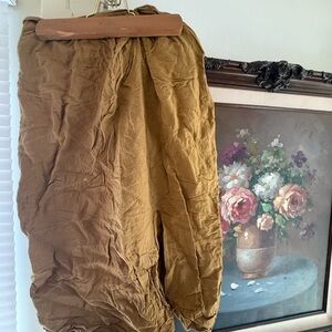 Madewell linen skirt